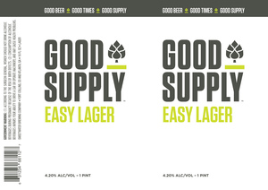 Good Supply Easy Lager March 2023