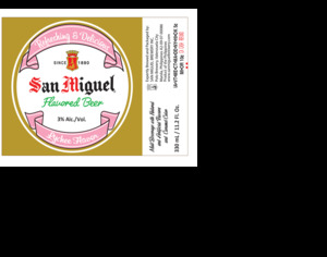 San Miguel Flavored Beer Lychee March 2023