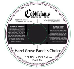 Hazel Grove Panda's Choice 
