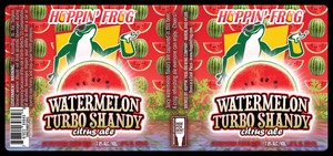 Hoppin' Frog Watermelon Turbo Shandy March 2023
