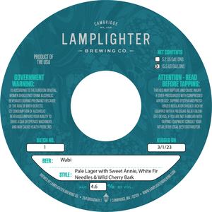 Lamplighter Brewing Co. Wabi