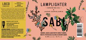 Lamplighter Brewing Co. Sabi