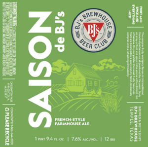 Bj's Saison De Bj's