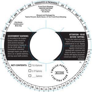 Front Porch Brewing Twisted Sisters