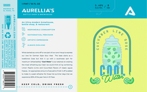 Cool Water Cucumber Lime Gose March 2023