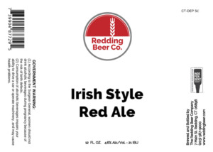 The Redding Beer Company Irish Style Red Ale
