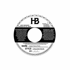 Heist Brewery Super Fancy Pants March 2023