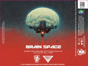 Brain Space Double New England Style India Pale Ale March 2023