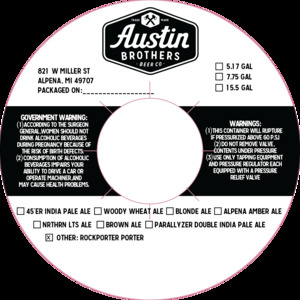 Austin Brothers Beer Co Rockporter