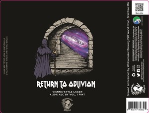 Return To Oblivion Vienna-style Lager March 2023