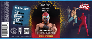 Bandera Brewery El Demonio Luchador Mexican Style Lager March 2023