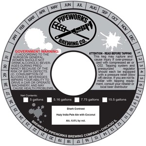 Pipeworks Brewing Co Shark Contrast March 2023