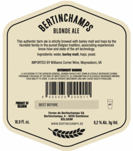 Bertinchamps Blonde