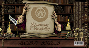 Ancient Scrolls - Blueberry & Raspberry Oak Aged Golden Sour Ale With Blueberries, Raspberries, And Mixed Cultures