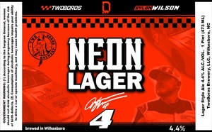 Twoboros Brewery Neon Lager March 2023