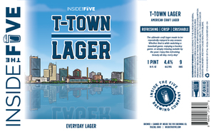 Inside The Five Brewing T-town Lager