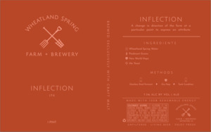 Wheatland Spring Farm + Brewery Inflection