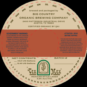 Texmex Lager March 2023