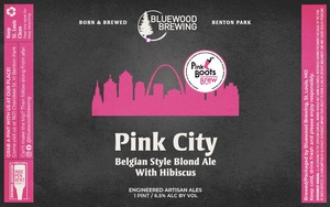 Bluewood Brewing Pink City March 2023