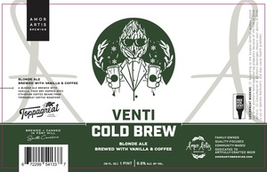 Amor Artis Brewing Venti Cold Brew March 2023