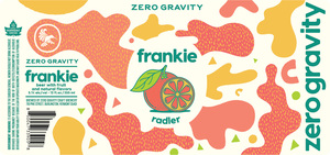 Zero Gravity Craft Brewery Frankie Radler