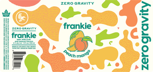 Zero Gravity Craft Brewery Frankie Peach Mango March 2023