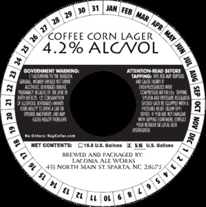 Laconia Ale Works Coffee Corn Lager