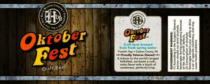 Half Barrel Brewing Company Oktoberfest Craft Beer March 2023