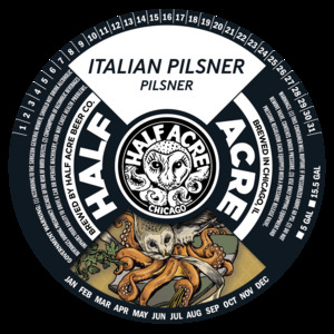 Half Acre Beer Co. Italian Pilsner