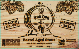 Lead Dog Brewing Barrel Aged Stout