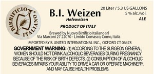Birrificio Italiano B.i. Weizen March 2023