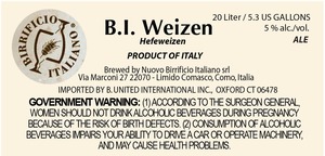 Birrificio Italiano B.i. Weizen 