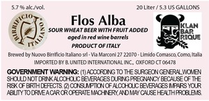 Birrificio Italiano Flos Alba March 2023
