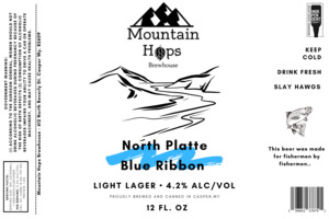 Mountain Hops Brewhouse North Platte Blue Ribbon Lager