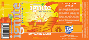 Ignite Brewing Company Staycation Sunset March 2023
