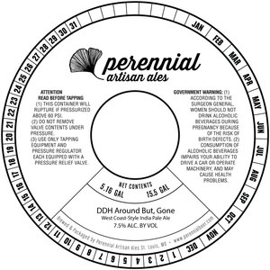 Perennial Artisan Ales Ddh Around But Gone March 2023