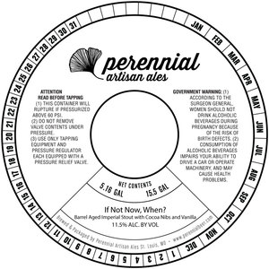 Perennial Artisan Ales If Not Now, When? March 2023
