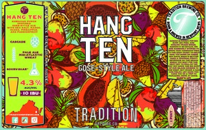 Tradition Brewing Company Hang Ten Gose-style Ale