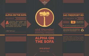 Alpha On The Sofa March 2023