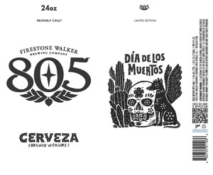 Firestone Walker Brewing Company 805 Cerveza March 2023