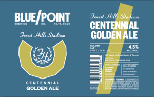 Blue Point Brewing Company Forest Hills Stadium Centennial Golden Ale