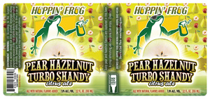 Hoppin' Frog Pear Hazelnut Turbo Shandy March 2023