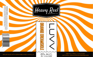 Heavy Reel Brewing Co. Luvv Orange Creamsicle March 2023