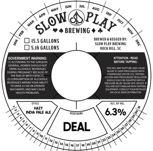 Slow Play Brewing Deal March 2023