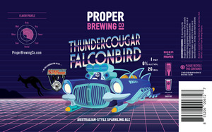 Proper Brewing Co Thundercougar Falconbird