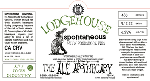 The Ale Apothecary Lodgehouse Ponderosa March 2023