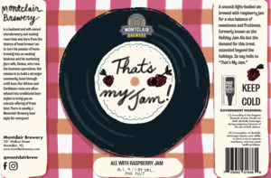 Montclair Brewery That's My Jam March 2023