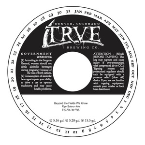 Trve Brewing Co. Beyond The Fields We Know March 2023