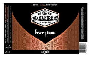 Manafirkin Brewing Co. Hoptions
