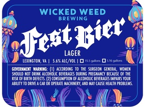Wicked Weed Brewing Fest Bier Lager